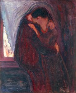 Kyssen av Edvard Munch