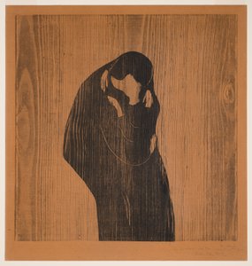 Kyssen IV av Edvard Munch