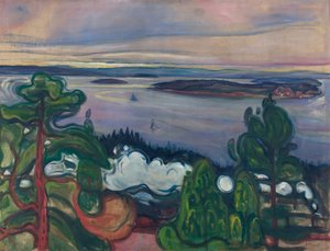 Tågrök  av Edvard Munch