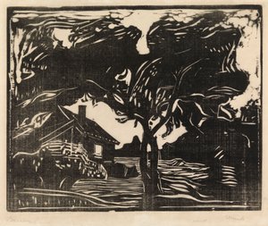 Träd av Edvard Munch