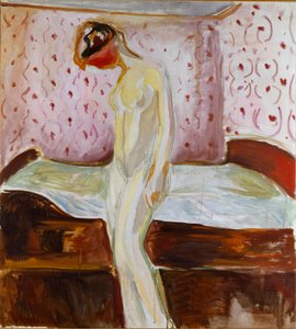 Ung flicka i gråt av Edvard Munch