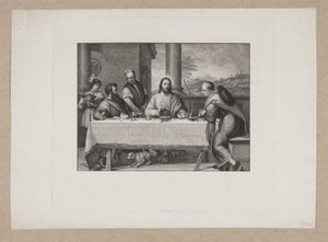 Kristus och Emmaus av Edvard Sonne