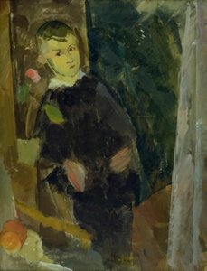 Porträtt av en pojke av Edvard Weie