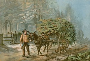 Holly Cart (färg litho)