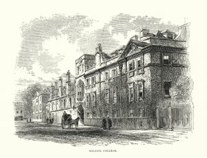 Balliol College (gravyr) av Edward (after) Whymper