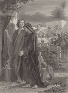 Johannes och Jesu moder av Edward A. Armitage