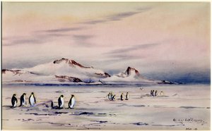 The Discovery Winter Quarters, c.1901-04 (wc på papper)