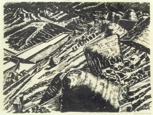 Slevslagg, Old Hill av Edward Alexander Wadsworth