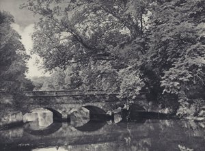 Wilton Bridge (svartvitt foto)