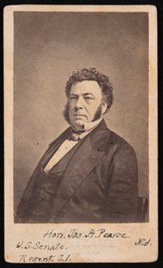 Porträtt av James Alfred Pearce 1805-1862, före 1862.