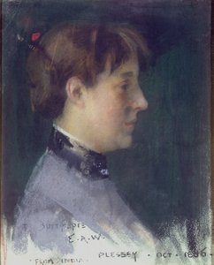 Porträtt av Beatrice Crawhall, 1886