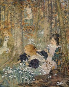 Vårens ankomst av Edward Atkinson Hornel