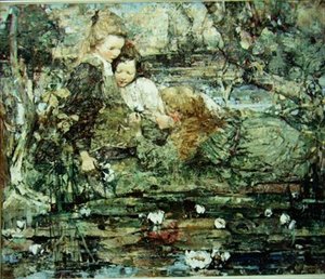 Liljedammen av Edward Atkinson Hornel