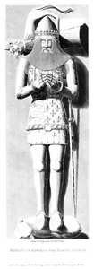 Bild av Edward den svarte prinsen 1330-1376, 1824.
