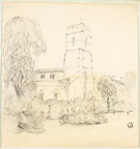Engelsk landsortskyrka av Edward Blore