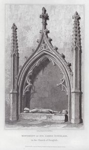 Monument av Sir James Douglass, i Church of Douglass (gravyr) av Edward Blore