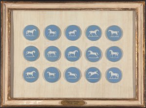 Horse Studies in Relief, efter George Stubbs av Edward Burch