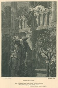 Illustration för Romeo och Julia av Edward Burne Jones