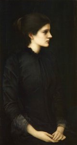 Porträtt av Amy Gaskell, 1893.