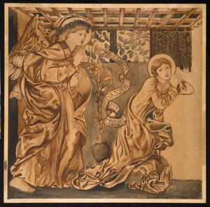 Bebådelsen av Edward Burne Jones
