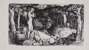 Idealiskt pastoralt liv av Edward Calvert