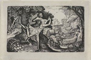 Cyderfesten av Edward Calvert