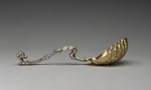 Sugar Sifter, c. 1858 (silver och förgyllt silver) av Edward Chandler Moore