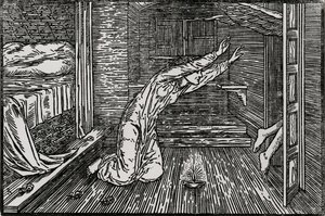 Cupid på väg av Edward Coley (after) Burne Jones
