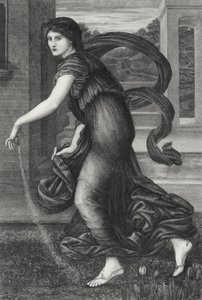 Vår av Edward Coley (after) Burne Jones