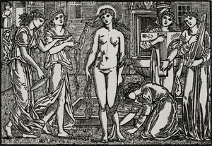 Venus hov av Edward Coley (after) Burne Jones