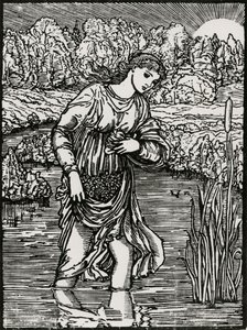 Vassarnas uppgift av Edward Coley (after) Burne Jones