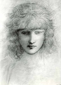 Chef för en flicka av Edward Coley Burne Jones