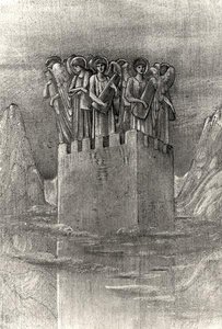 Vi sjunger Hynum of Your Glory av Edward Coley Burne Jones