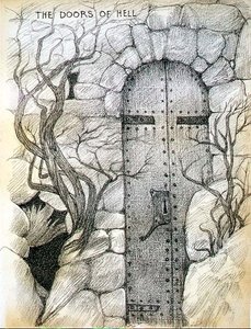 The Doors of Hell (penna på papper)