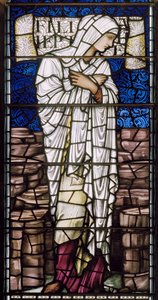 Edinburgh, St Giles Cathedral, Morris & Co., Edward Burne-Jones, Jepthas dotter, 1886 av Edward Burne Jones