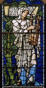Edinburgh, St Giles Cathedral, Morris & Co., Edward Burne-Jones, Maria, 1886 av Edward Burne Jones
