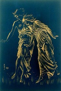 Flickor som dansar av Edward Coley Burne Jones