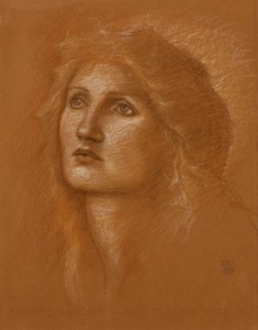 Chef för en kvinna, 1890 av Edward Burne Jones