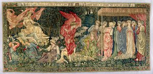 Passing of Venus, designad 1901 och vävd 1926 (ull, siden och linneväv) av Edward Burne Jones