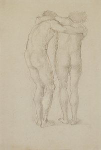 Själar på stranden av Styx av Edward Burne Jones