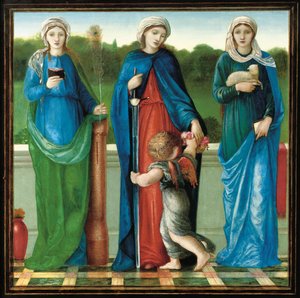 St. Barbara, St. Dorothea und St. Agnes