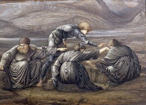 Study for Perseus and the Graiae, 1880 (se även 80764) av Edward Burne Jones