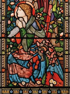 The Annunciation, c.1860 (målat glas) av Edward Burne Jones
