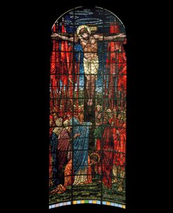 The Crucifixion Window, 1888 (målat glas) av Edward Burne Jones