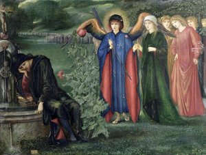 Drömmen om rättvisa kvinnor av Edward Burne Jones