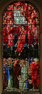The Last Judgement, 1885-1897 (målat glas) av Edward Burne Jones