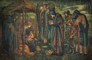 Betlehemsstjärnan, 1888-91 av Edward Burne Jones