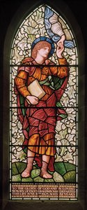 Wilden, All Saints, Morris & Co., Edward Burne-Jones, John Henry Dearle (1859-1932), Enoch, 1902-1914, Louisa, Alfred, The Baldwins, premiärminister, metodist, Worcestershire, Arts & Crafts, Rudyard K