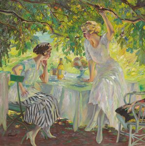Afternoon Tea (olja på duk)