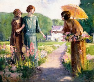 Plocka blommor av Edward Cucuel